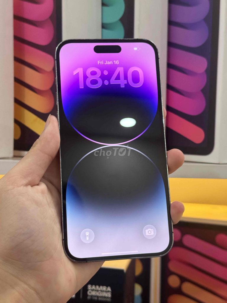 Apple iPhone 14 Pro Max 256GB Tím Đã sử dụng. Mua bán Điện thoại tại Quận Tân Bình Tp Hồ Chí Minh được đăng bởi Hieu Le hình 1