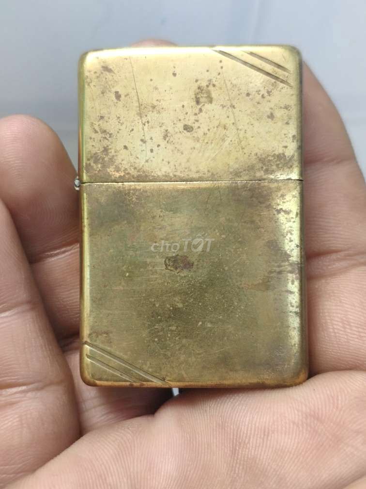 zippo brass vintage