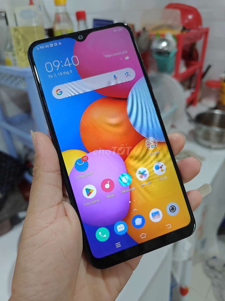 Vivo Y1S 2/32G zin, android 10, pin rất trâu