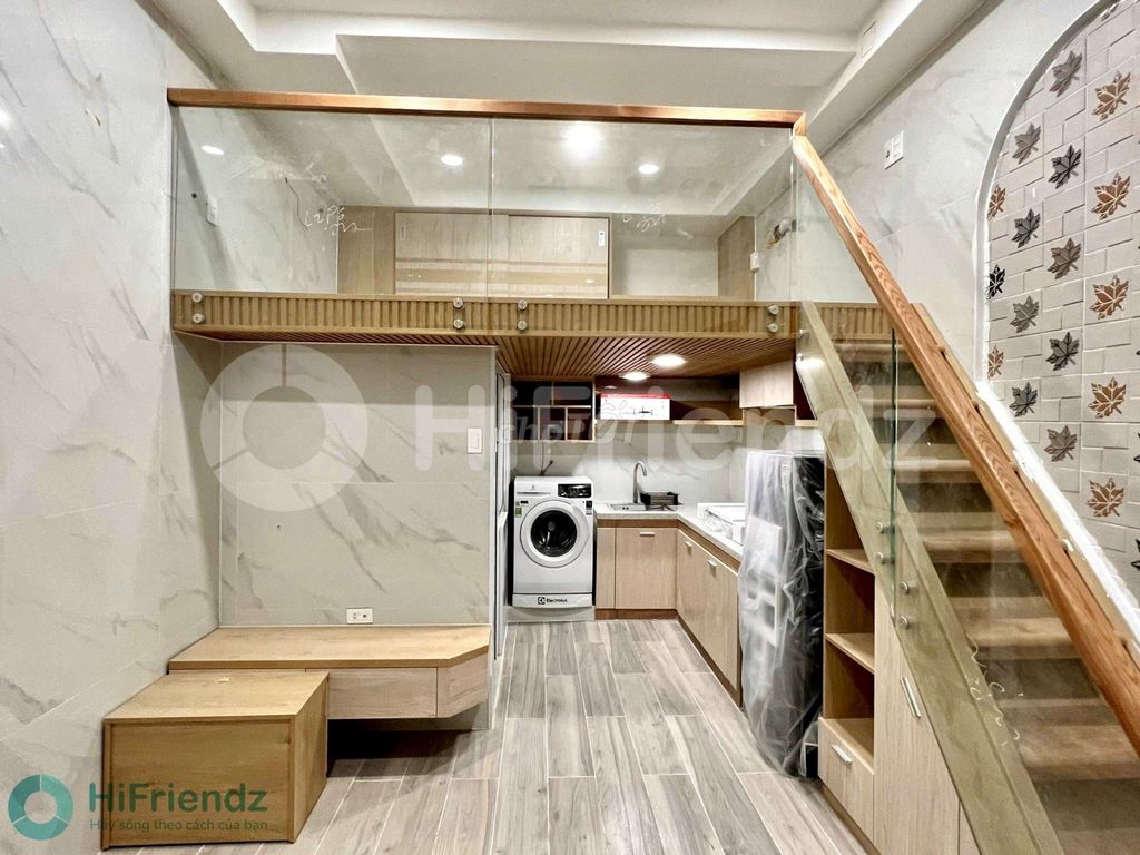 Duplex sang xịn Full nội thất - Thang máy - Trống sẵn ở được 3 4 người