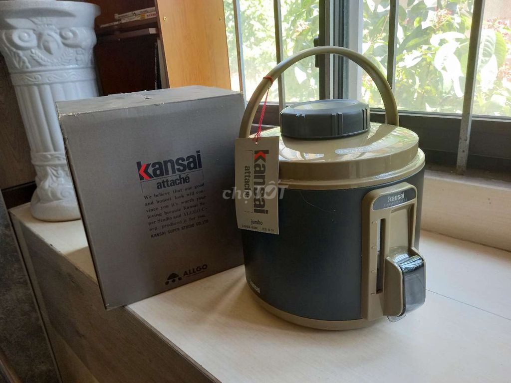 Bình giữ nhiệt Kansai Jumbo 6.3L MỚI 100%. Mua bán Dụng cụ nhà bếp tại Quận Nam Từ Liêm Hà Nội được đăng bởi Hàng ĐẤU GIÁ NHẬT BẢN hình 1