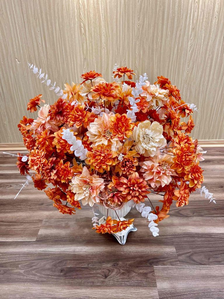 Chậu cây hoa giả. Mua bán Cây cảnh, đồ trang trí tại Quận Lê Chân Hải Phòng được đăng bởi Phương Nam hình 1