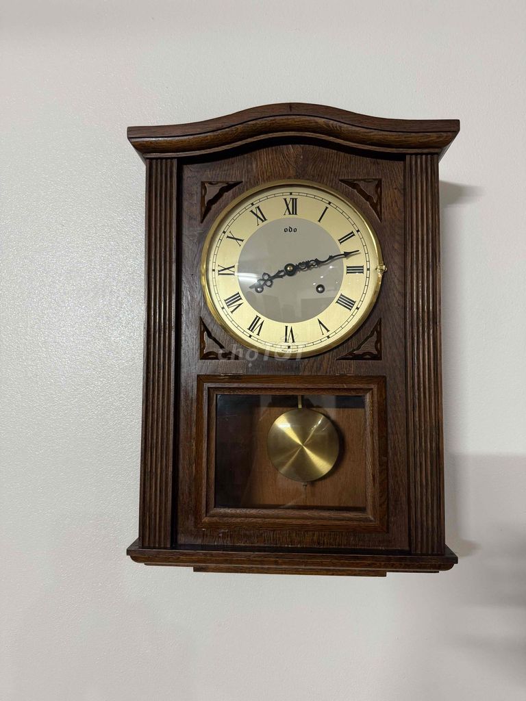 Đồng hồ treo tường Odo Gỗ Nâu. Mua bán Nội thất, đồ gia dụng khác tại Huyện Gia Lâm Hà Nội được đăng bởi Tien Phung hình 1
