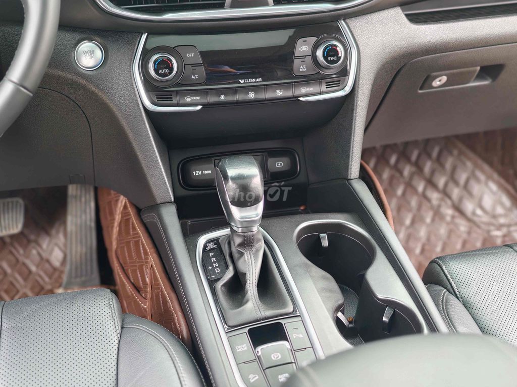 HYUNDAI SANTAFE 2019 MÁY DẦU BẢN ĐẶC BIỆT MÀU ĐEN. Mua bán Ô tô tại Quận Long Biên Hà Nội được đăng bởi BON AUTO hình 10