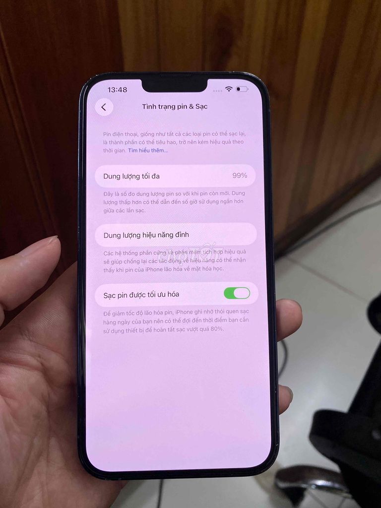 iPhone 13 Pro Max 256GB Xám 99%. Mua bán Điện thoại tại Quận Ngũ Hành Sơn Đà Nẵng được đăng bởi Thanh Ngo hình 1