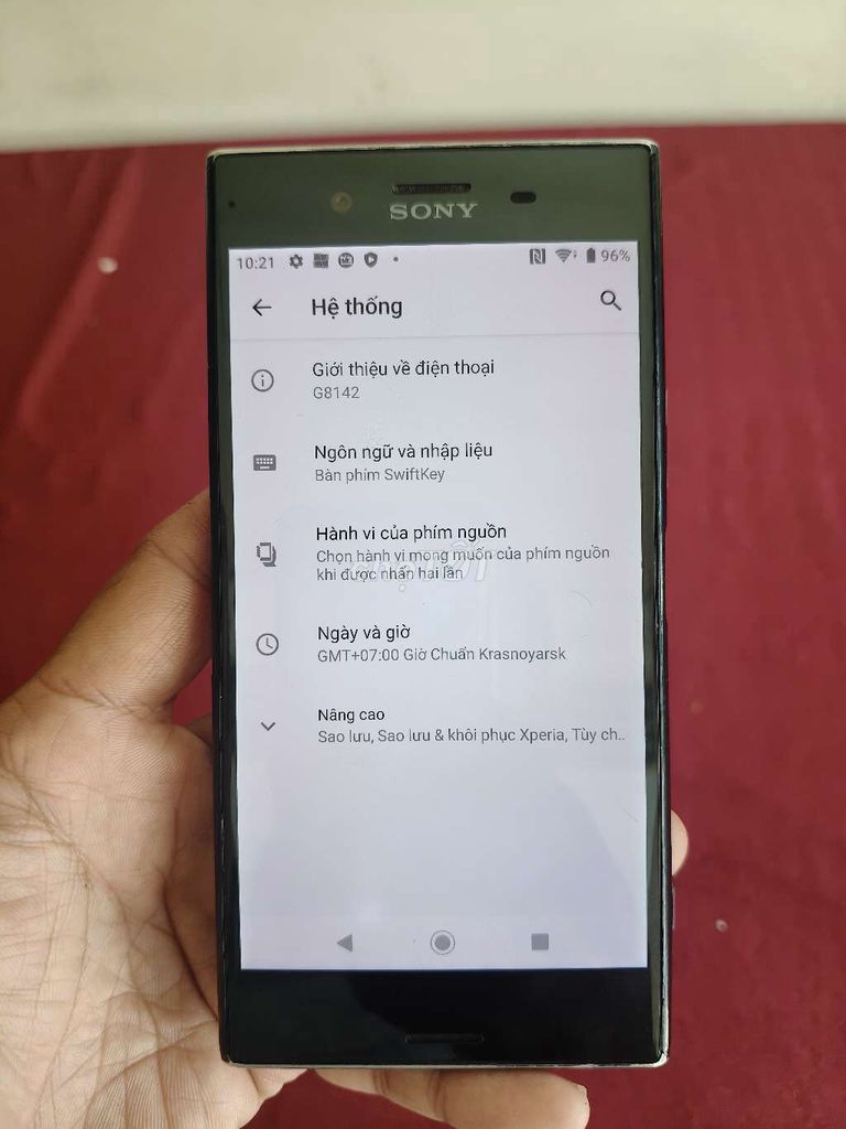 Sony XZ Premium, Chip Snap 835, Ram 4G, Bộ nhớ 64G