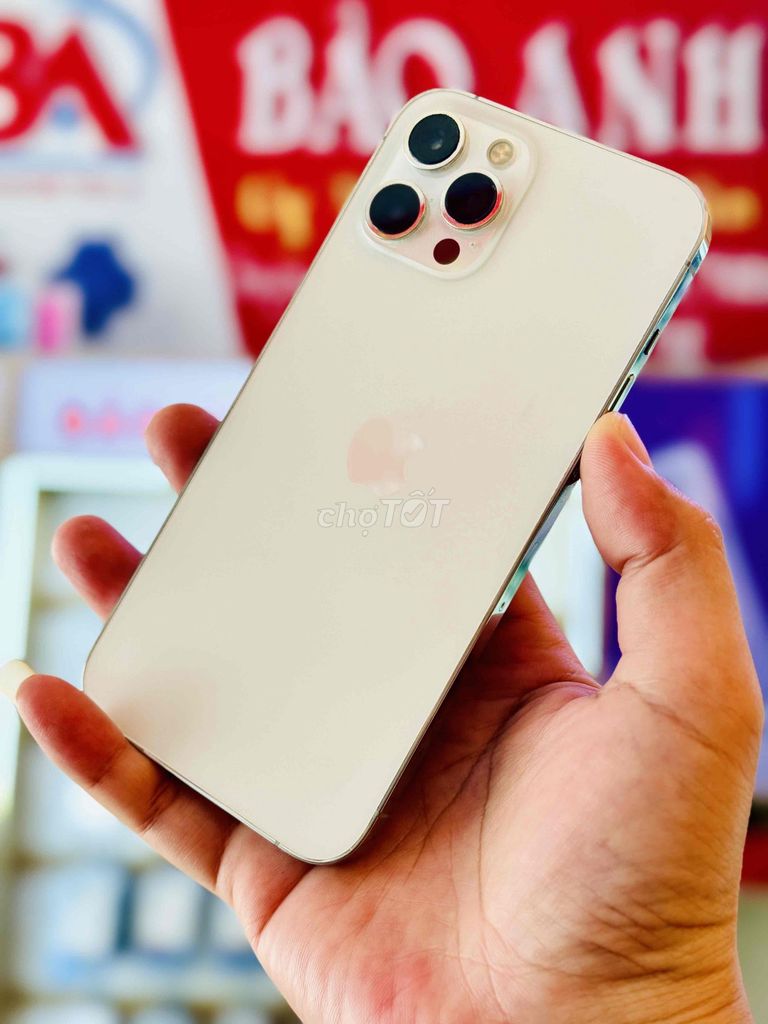 Apple iPhone 12 Pro Max 128GB Vàng. Mua bán Điện thoại tại Thành phố Qui Nhơn Bình Định được đăng bởi Bảo Anh Mobile Quy Nhơn hình 1