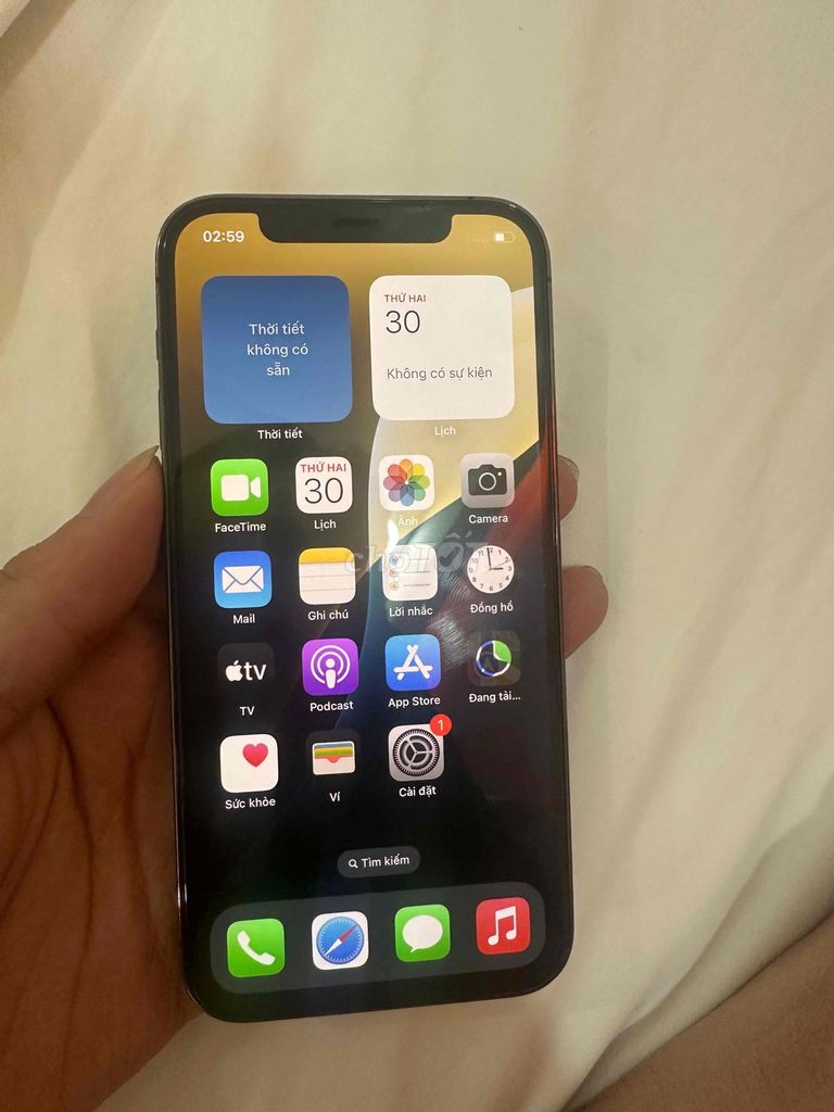 Apple iPhone 12 Pro Đen VN/A. Mua bán Điện thoại tại Quận Tân Phú Tp Hồ Chí Minh được đăng bởi Đăng Khoa hình 1