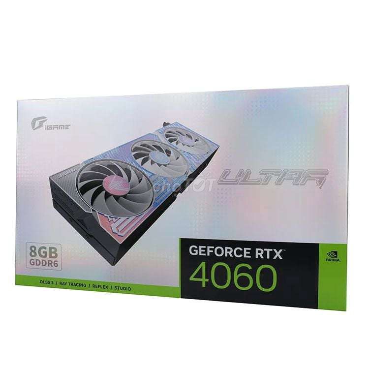 Giao lưu VGA RTX 4060 COLORFUL 8GB 3 FAN, BH 34T