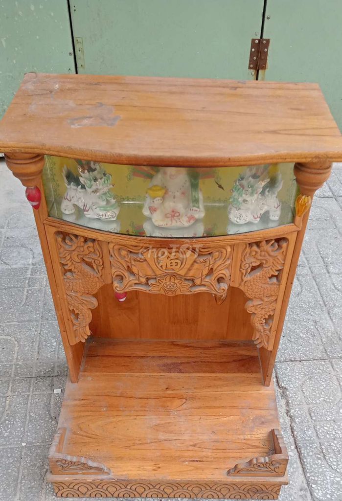 Bàn thờ Thần Tài Gỗ Nâu. Mua bán Nội thất, đồ gia dụng khác tại Quận Gò Vấp Tp Hồ Chí Minh được đăng bởi Quang Linh  hình 1