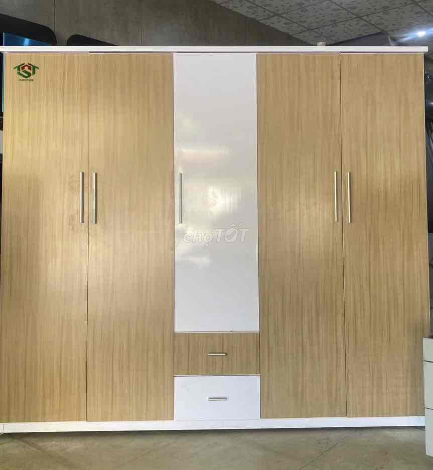 Tủ Nhựa Đài Loan 5 cánh rộng rãi, sẵn hàng. Mua bán Tủ, kệ gia đình tại Quận Thanh Khê Đà Nẵng được đăng bởi Nội thất bếp trọn gói TST  hình 1