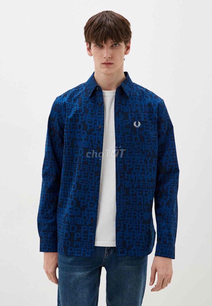 Áo sơ mi dài tay Fred Perry Nam Xanh XS. Mua bán Quần áo tại Quận 1 Tp Hồ Chí Minh được đăng bởi Lâm thiên đường hàng hiệu hình 1