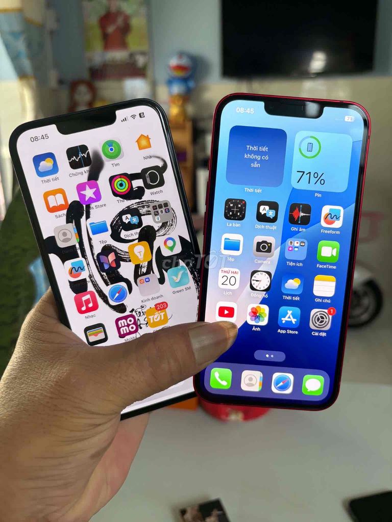 Apple iPhone 13 128GB Đỏ Quốc tế. Mua bán Điện thoại tại Thành phố Thuận An Bình Dương được đăng bởi  Phan Trung hình 1