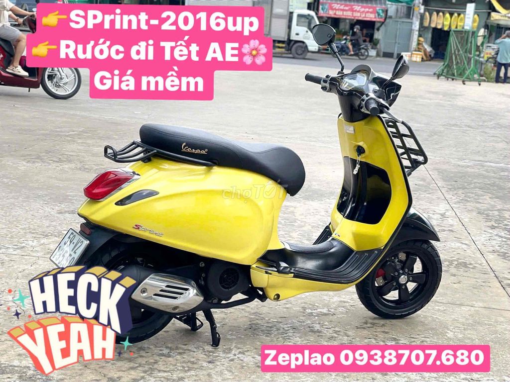 [MUA ĐI TẾT A E🌸] Piaggio Sprint 2016👉GIÁ HẠTDẺ‼️. Mua bán Xe máy tại Quận Bình Tân Tp Hồ Chí Minh được đăng bởi BÙI TIẾN DŨNG hình 2