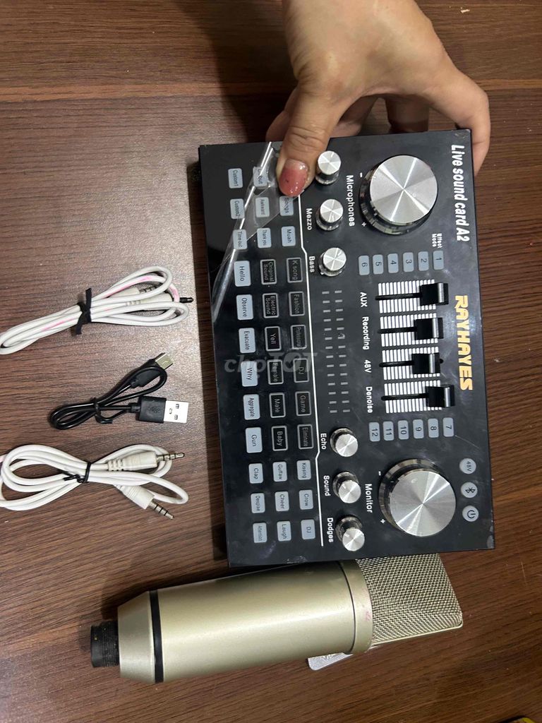 Sound card RAYHAYES A2 Đen. Mua bán Tivi, Âm thanh tại Huyện Thuỷ Nguyên Hải Phòng được đăng bởi Sara Huyền hình 1