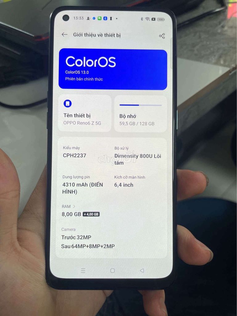 Oppo reno 6z 5G bán or gl xuống. Mua bán Điện thoại tại Quận Ngũ Hành Sơn Đà Nẵng được đăng bởi Nguyên Ngọc Minh hình 1