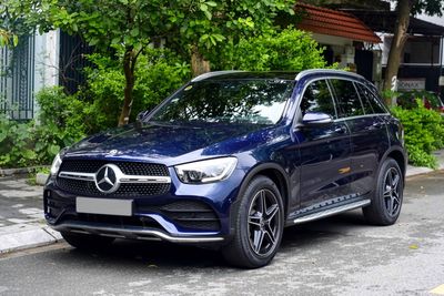 Mercedes-Benz GLC 300 4Matic 2021 Xanh Cavansite