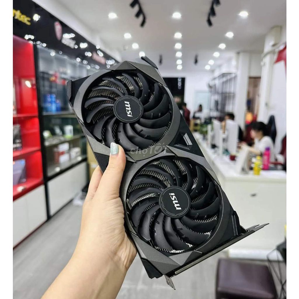 VGA MSI RTX 3060 12GB DUA FAN RIN ĐẸP KEN