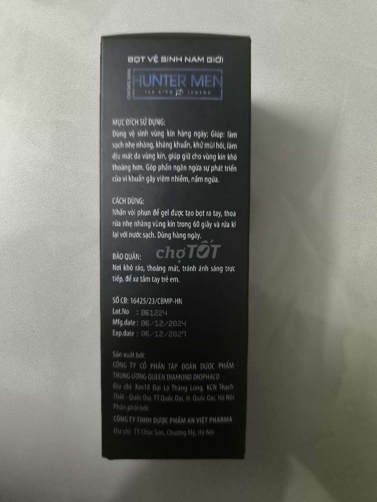 Dung Dịch Vệ Sinh Nam Hunter Men 100ML