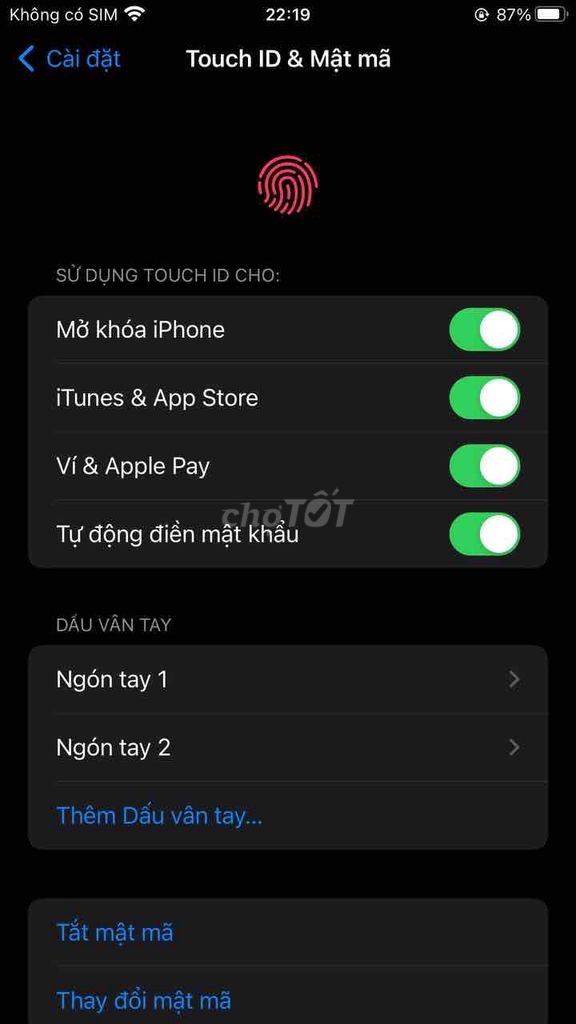 Dư Dùng Cần Bán ip6s Plus Quốc Tế Còn Vân Tay