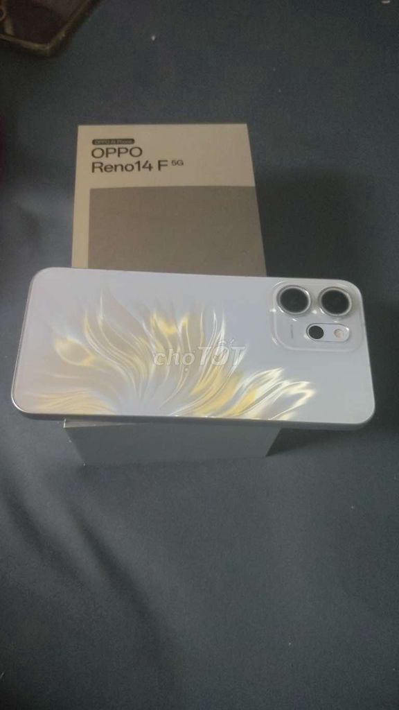 Oppo Reno14 F 5G 12GB/256GB Trắng. Mua bán Điện thoại tại Quận 8 Tp Hồ Chí Minh được đăng bởi Bửu Châu hình 1