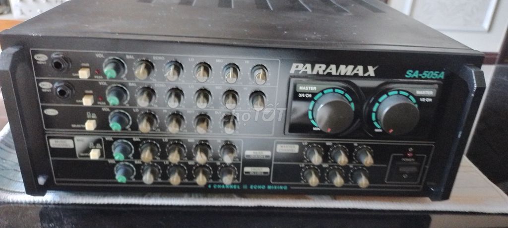 Amply Paramax SA-505A 4 kênh Đen. Mua bán Tivi, Âm thanh tại Quận Long Biên Hà Nội được đăng bởi Hung Tranviet hình 1