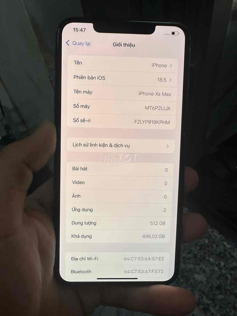 Apple iPhone Xs Max 512GB Vàng. Mua bán Điện thoại tại Quận 4 Tp Hồ Chí Minh được đăng bởi Phan Pha hình 1