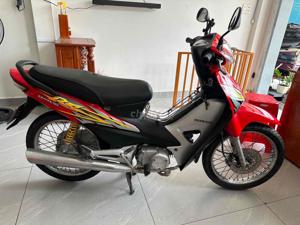 Honda Wave RS 2007 Красно-черно-серебристый