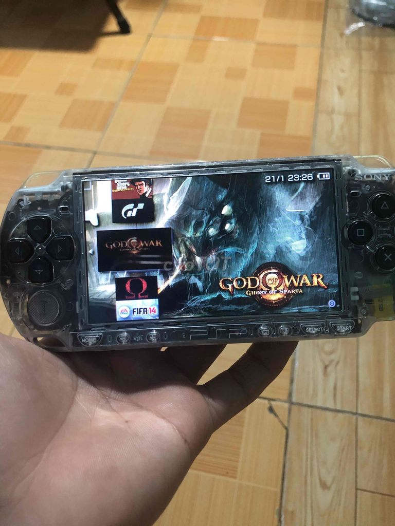 psp 2000 hack 128gb sẵn nhiều game