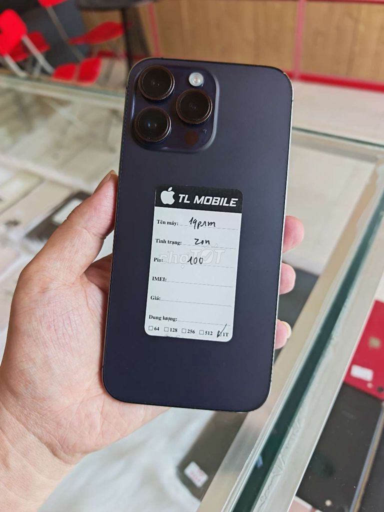 Apple iPhone 14 Pro Max 1TB Tím Like New. Mua bán Điện thoại tại Huyện Ý Yên Nam Định được đăng bởi TL shop hình 1