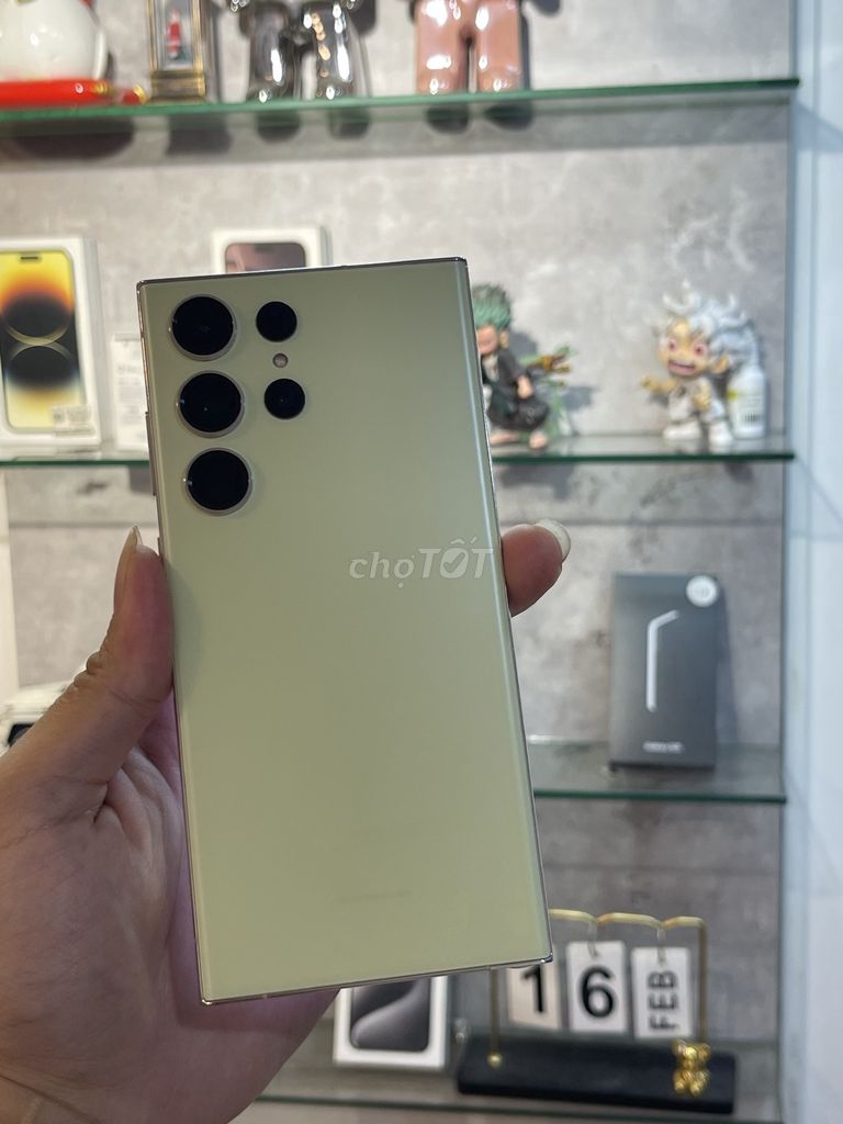 Samsung S23 Ultra 256GB Vàng Kem 98%. Mua bán Điện thoại tại Quận 3 Tp Hồ Chí Minh được đăng bởi Tuấn 2hand Store hình 1