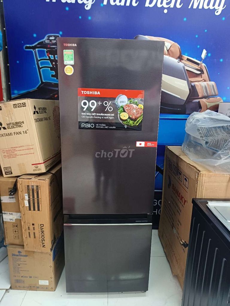 TỦ LẠNH TOSHIBA 325L HÀNG TRƯNG BÀY. Mua bán Tủ lạnh tại Quận Ngũ Hành Sơn Đà Nẵng được đăng bởi Nguyễn Thanh Phước hình 1