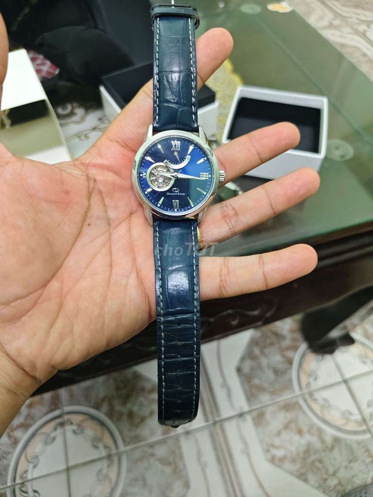 Đồng hồ cơ Orient Star Xanh. Mua bán Đồng hồ tại Huyện Thuỷ Nguyên Hải Phòng được đăng bởi Minh Nguyễn hình 1