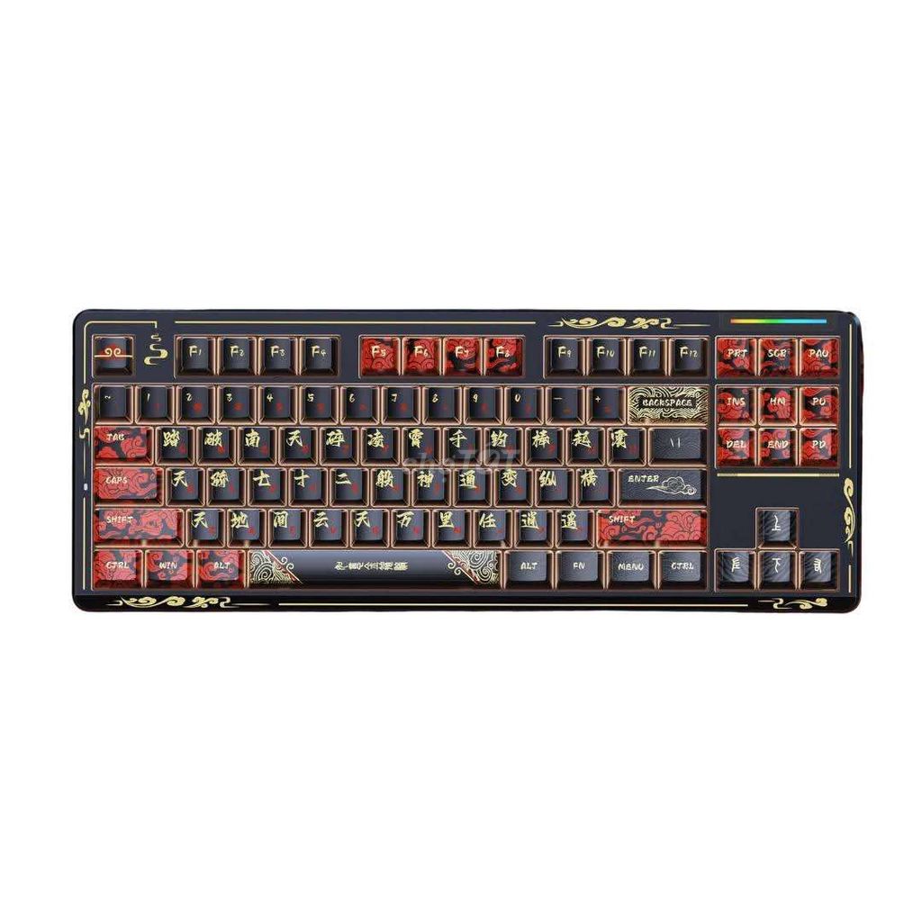 Phím cơ Lingbao K87pro Wukong 3 mode. Mua bán Phụ kiện (Màn hình, Chuột...) tại Huyện Trần Đề Sóc Trăng được đăng bởi Pái hình 1