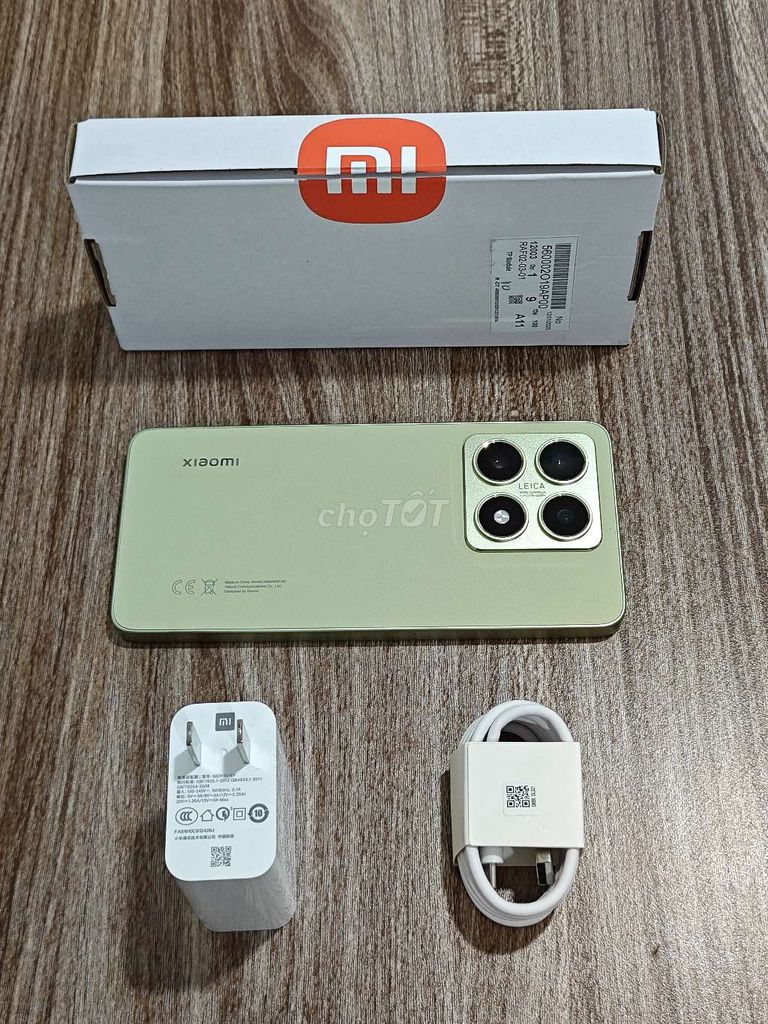 Xiaomi 14T: RAM 12/256GB bản lưng da chính hãng VN. Mua bán Điện thoại tại Quận Hải Châu Đà Nẵng được đăng bởi Tấn Tài hình 1