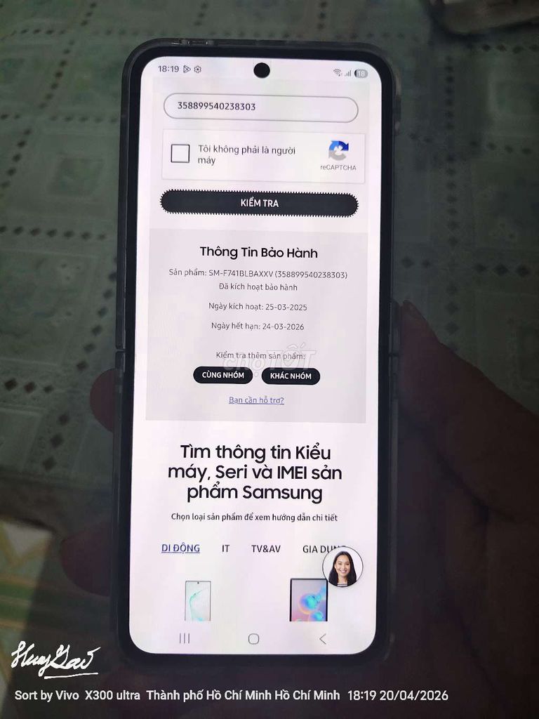 Samsung Z Flip 6 Bạc Đã sử dụng. Mua bán Điện thoại tại Thành phố Vũng Tàu Bà Rịa - Vũng Tàu được đăng bởi  HUY LAI hình 1