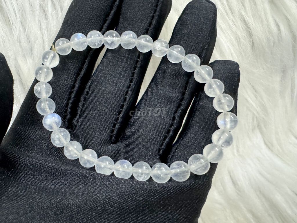 Vòng Đá Moonstone ( đá mặt trăng ) May Mắn Tài Lộc