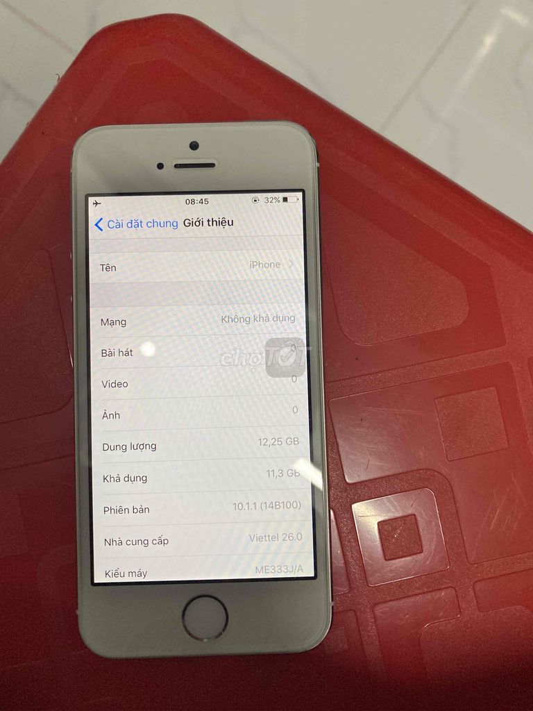 iphone 5s trưng tủ ios 10.1. Mua bán Điện thoại tại Quận Cái Răng Cần Thơ được đăng bởi van hình 1