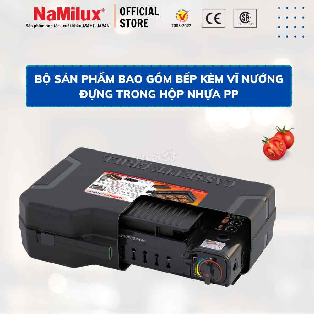 e còn cái Bếp nướng Namilux gas mới 100%