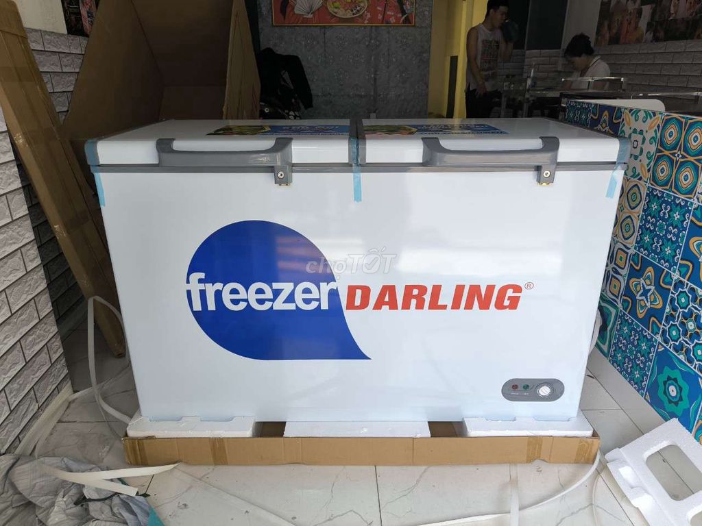 Tủ đông mát darling 350L hàng mới nguyên thùng. Mua bán Tủ lạnh tại Quận 10 Tp Hồ Chí Minh được đăng bởi Quí Vũ Official hình 1