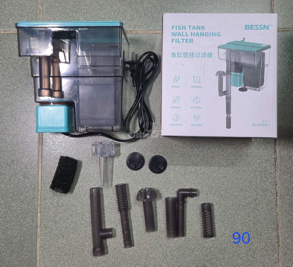 Bộ lọc bể cá BESSN BN-BG601. Mua bán Phụ kiện, Thức ăn, Dịch vụ tại Thành phố Thủ Đức Tp Hồ Chí Minh được đăng bởi Nguyễn Phúc hình 1