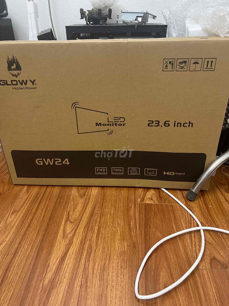 Màn hình GLOWY GW24 24 inch. Mua bán Phụ kiện (Màn hình, Chuột...) tại Huyện Sóc Sơn Hà Nội được đăng bởi Kiên PC hình 1