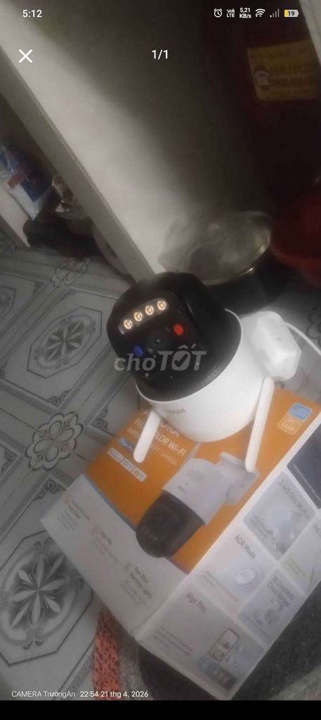 Camera an ninh Titan Pro Đã qua sử dụng. Mua bán Máy ảnh, Máy quay tại Thành phố Thủ Đức Tp Hồ Chí Minh được đăng bởi an vu hình 1