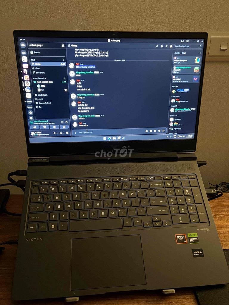 HP Victus 16 RTX 4060 8GB VRAM 120W R5 8645HS. Mua bán Laptop tại Quận Long Biên Hà Nội được đăng bởi Tùng Bách Phan hình 1