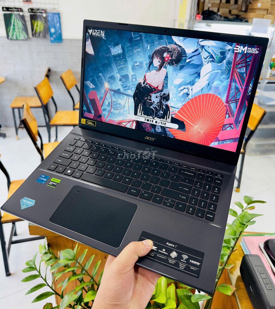 Laptop Acer A715-76G i5-12450H/16GB/512GB_RTX 2050. Mua bán Laptop tại Thành phố Thủ Đức Tp Hồ Chí Minh được đăng bởi Shop Cyber hình 1