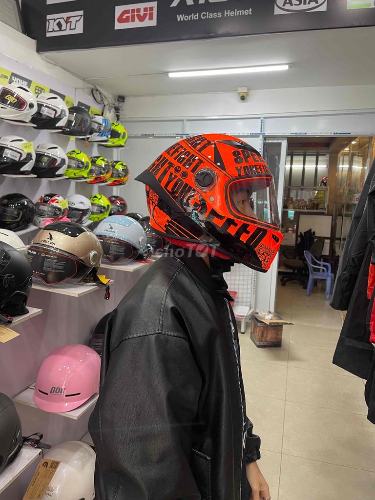 Mũ bảo hiểm Cam đen unisex. Mua bán Phụ kiện thời trang khác tại Quận Thanh Khê Đà Nẵng được đăng bởi Đoàn Văn Ngọc Thái Bảo hình 1
