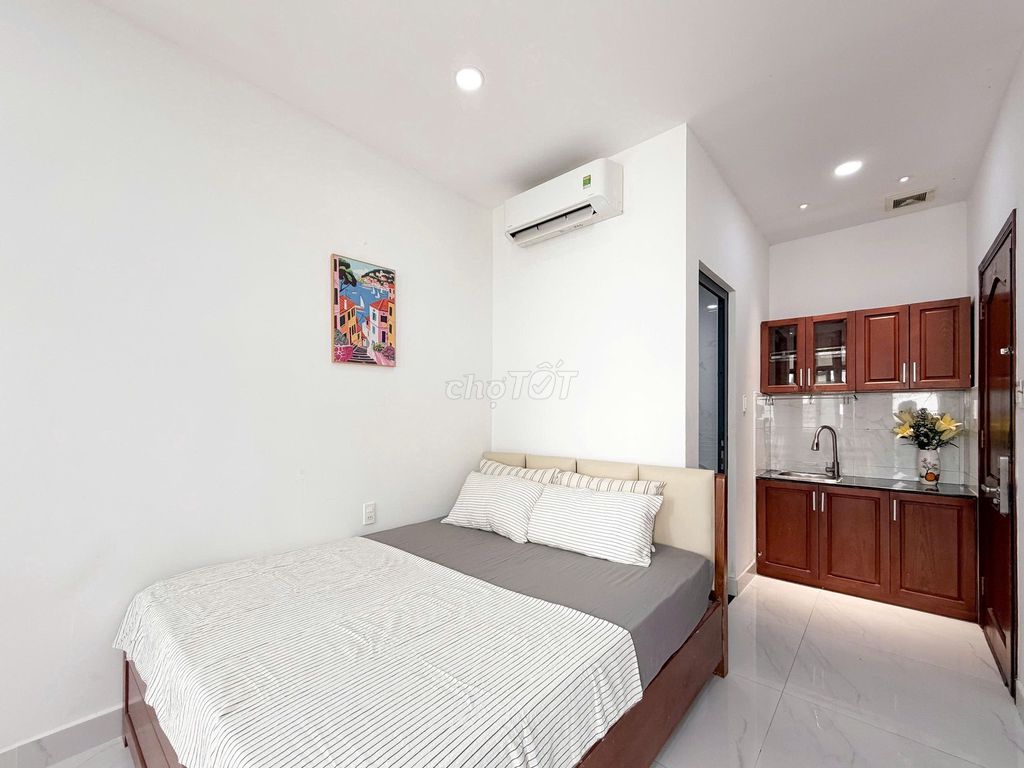 CHÍNH CHỦ-STUDIO MỚI 100% CÓ NHẬN THUÊ NGẮN HẠN GẦN SÂN BAY TSN,CV GĐ - ảnh 3
