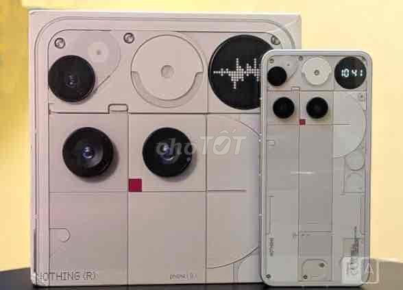 Nothing Phone (3) Trắng 512. Mua bán Điện thoại tại Quận 10 Tp Hồ Chí Minh được đăng bởi Thế giới phone hình 1