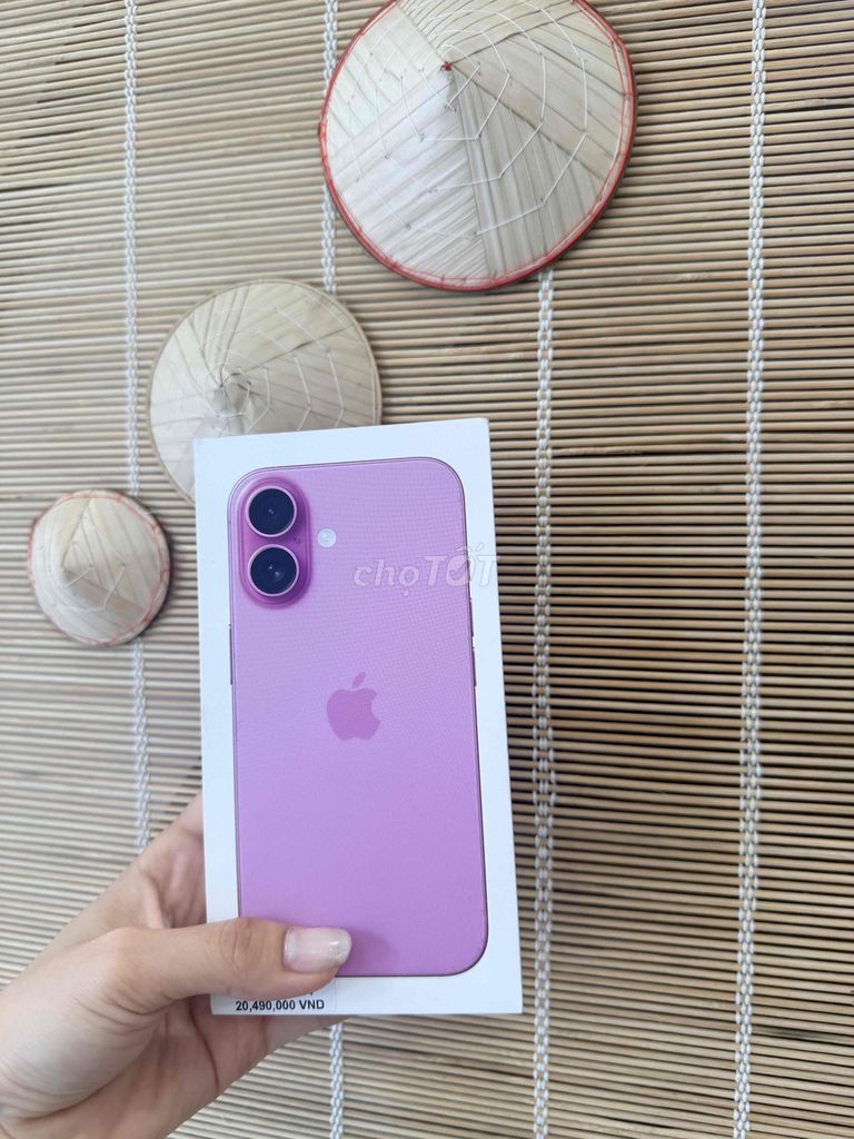 Apple iPhone 16 128GB Hồng Việt Nam Mới. Mua bán Điện thoại tại Quận Ninh Kiều Cần Thơ được đăng bởi Minh Phát hình 1