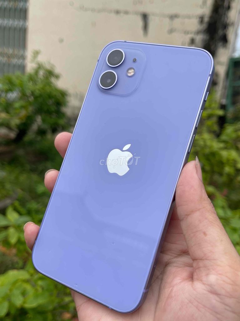 iphone 12 tím 64G zin đẹp